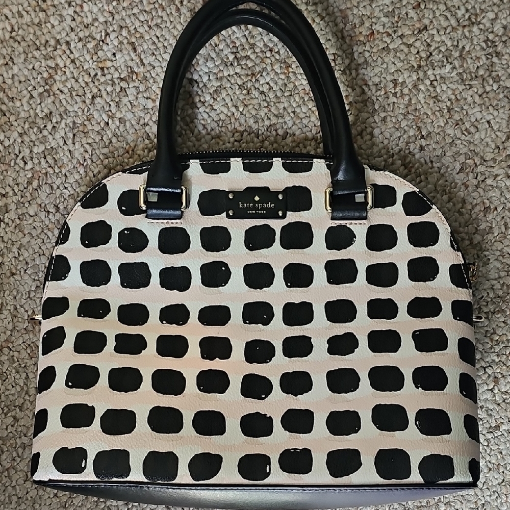 Kate Spade Black and White Women's Bag